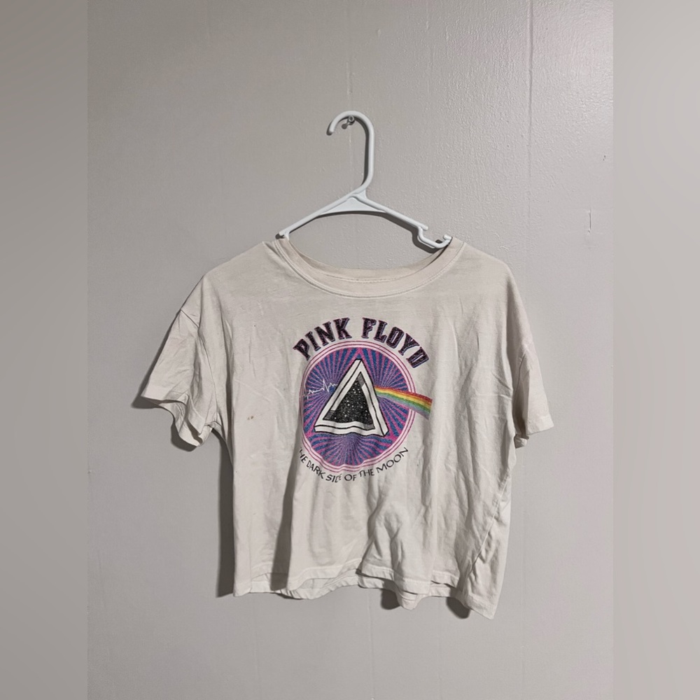 PINK FLOYD girl crop top